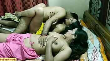 Amazing hot sex..Indian hot bhabhi swaping with Hindi hot family sex